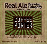 Real Ale Coffee Porter Beer