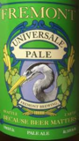 Fremont Universale Pale Ale Beer