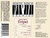 White Birch Barrel Aged Tripel Beer